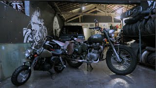 MotoVLog  Testride Honda Monkey Custom [upl. by Aneetak534]