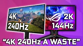 Is 4K 240Hz a Waste  Cheap vs Expensive Monitors [upl. by Also]