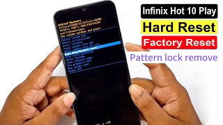 Infinix Hot 10 Play X688B Hard Reset OR Pattern Lock Remove [upl. by Brynn]