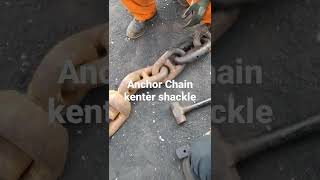 Anchor Chain Kenter Shackle [upl. by Nidroj]