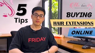 5 Tips To Help You Buy Hair Extensions Online [upl. by Iemaj]