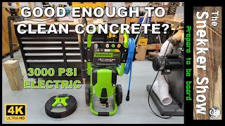 Greenworks GPW3000 Electric Pressure Washer Review [upl. by Mctyre]