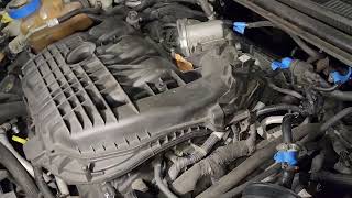 2011 chrysler 200 36  code P0302  cylinder 2 misfire  spark plugs  ignition coils  intake [upl. by Eerased]