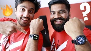 Apple Watch Series 3 Nike Edition Unboxing Ft MumBiker Nikhil [upl. by Terr]