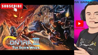 SUPER NITENDO GAME PLEY THE CONTRA III THE ALIEN WARZ COM DIFICUDADES DO JODO ATÉ ZERAR HAKER [upl. by Immak]