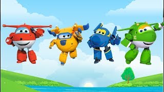 Wrong Heads Super Wings Parody Finger Family Nursery Rhymes Song For Kids Baby Toddlers [upl. by Carolyn]