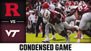 Rutgers vs Virginia Tech Condensed Game  2024 ACC Football [upl. by Marillin]