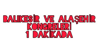 KPSS TARİH I BALIKESİR VE ALAŞEHİR KONGRELERİ 1 DAKİKADA kpss tarih kpsstarih [upl. by Asssilem]