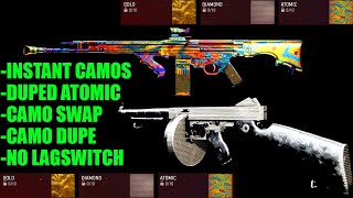 NEW no lagswitch INSTANT CAMO DUPE GLITCH WE DUPED ATOMIC VANGUARD CAMO GLITCHVANGUARD GLITCHES [upl. by Sivert]