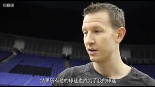 20130123 Steve Novak talks about Jeremy Lin in London 諾瓦克談林書豪 倫敦 例行賽 [upl. by Ayikur734]