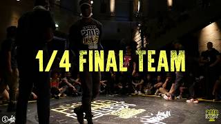 INTERNATIONAL ILLEST BATTLE 2018 14 FINALS TEAM MADROOTZFRANCE VS GUTTERSNIPES GERMANY [upl. by Anaerb668]