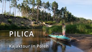 Pilica Kajaktour mit dem Faltboot in Polen Kayaking Poland Spływ kajakowy po Pilicy [upl. by Gnol]