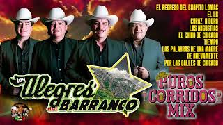 Los Alegres Del Barranco  Puros Corridos Mix 2024 [upl. by Ulric]