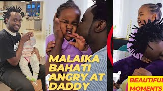 DIANA BAHATI AND BAHATI BEAUTIFUL MOMENTS WITH BABY MALAIKA  MALAIKA BAHATI FIGHTING DADDY [upl. by Currie]