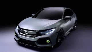 Honda Civic Hatchback Prototype  new from the ground up [upl. by Amak]