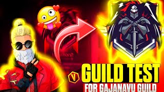 GUILD RECRUITMENT FOR OUR GUILD 💞  GAJANAU 👻  5 ROOLS AND REGULATIONS 🙂 viralvideo freefire [upl. by Pattin]