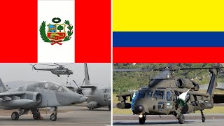 PERÙ vs COLOMBIA en Poder Militar [upl. by Rickert904]