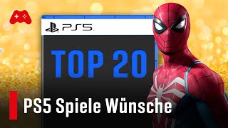 TOP 20 ► PS5 Spiele Wunschzettel 2023 [upl. by Yatnuahs119]