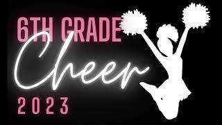 2023 6th Grade Cheer Music [upl. by Ahsiniuq]