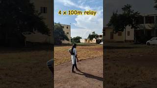 4 x 100m relay 🔥 shorts shortsfeed sportsandfood relayrace ytshorts [upl. by Nuj]