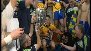 Music in the Clare dressing room after the AllIreland final  The Sunday Game [upl. by Immas]