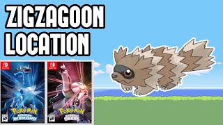 How to Get Zigzagoon in Pokemon Brilliant Diamond amp Shining Pearl [upl. by Meadow580]