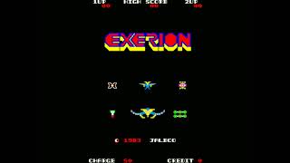 Exerion  Full gameplay  MAME [upl. by Daitzman889]