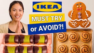 IKEA Holiday Snack Haul Rating Foods From 110 [upl. by Etiam602]