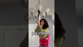 can you paint ceiling lights diy [upl. by Cristen829]