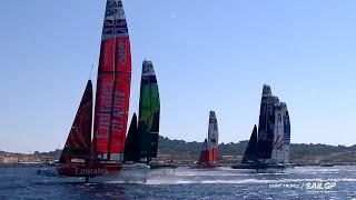 SailGP 2023  Day 2 Highlights France Sail Grand Prix SaintTropez [upl. by Eanore]