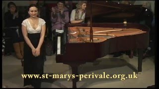 Dinara Klinton plays Scarlatti  Sonata in G K455 [upl. by Letnohc]