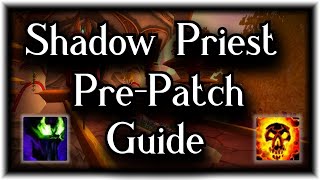 WOTLK Shadow Priest Prepatch Guide  Talent Glyphs amp Rotations for SPriests [upl. by Lenneuq]