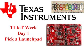 TI IoT Week Sensor Node Project Part 1 [upl. by Arit]