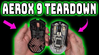 Steelseries Aerox 9 Wireless The Inside Story Teardown [upl. by Neetsuj261]