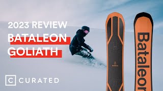 2023 Bataleon Goliath Snowboard Review 2024 Same Tech Different Graphic  Curated [upl. by Caldera]