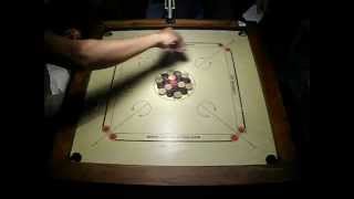 Carrom Paris tournament Final 2014  Pierre and Alfred [upl. by Esertak]