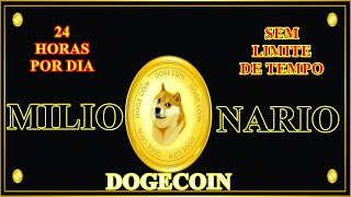 Impressionante ganhe dogecoin ilimitado gratis 24 horas por dia sem pausa [upl. by Malamut]