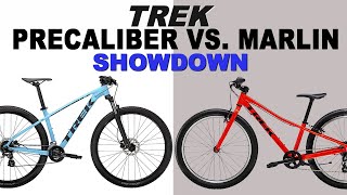 Trek Precaliber vs Trek Marlin BikeWhich is a Better Kid Bike [upl. by Oicnoel]