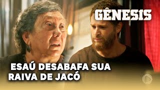 NOVELA GÊNESIS Esaú desabafa sobre sua raiva de Jacó [upl. by Eppes]