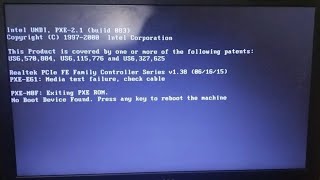 How to fix quotNo boot device found Press any key to reboot machinequot  Dell Laptop Issue dell [upl. by Lilybel398]