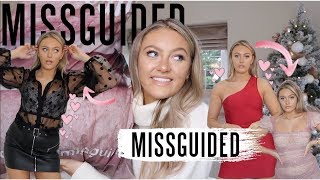 MISSGUIDED TRY ON HAUL CHRISTMAS amp NYE WITH BLACK FRIDAY DISCOUNT [upl. by Earlie]