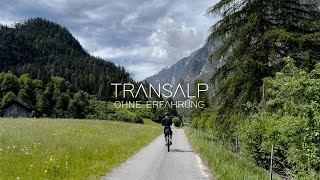 TRANSALP mit dem Fahrrad OHNE Erfahrung  Marius Kraus [upl. by Ddahc928]