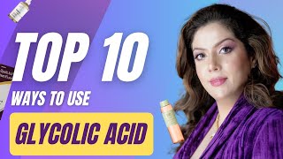 10 Creative Uses For Glycolic Acid In Skincare  Maximize Your Routine [upl. by Serafine]