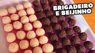 COMO FAZER BRIGADEIRO E BEIJINHO SEM ERRO [upl. by Nirmak876]