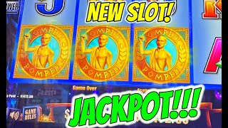 🌋 NEW SLOT OH YEAH NICE HANDPAY on Wheres the Gold Jackpots Pompeii [upl. by Attiuqihc]