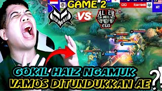 NGERI ALTER EGO PERMAINKAN TIM MSERIES MALAYSIA  VAMOS VS ALTER EGO GAME 2 SNAPDRAGON MLBB [upl. by Quita]