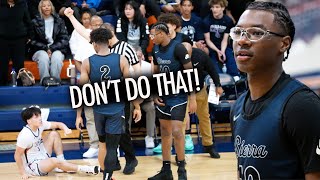 Bryce James First SIERRA CANYON League Game vs Scrappy Squad [upl. by Norvell]