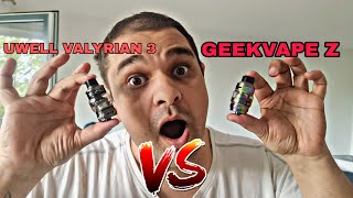 Geekvape Z vs Uwell Valyrian 3 Wer ist Besser [upl. by Silas140]