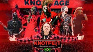 Cobertura do Knotfest Brasil 2024 [upl. by Scholem]