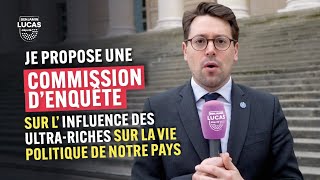 Pour une commission d’enquête sur l’influence des ultrariches sur la vie politique de notre pays [upl. by Bluefarb]